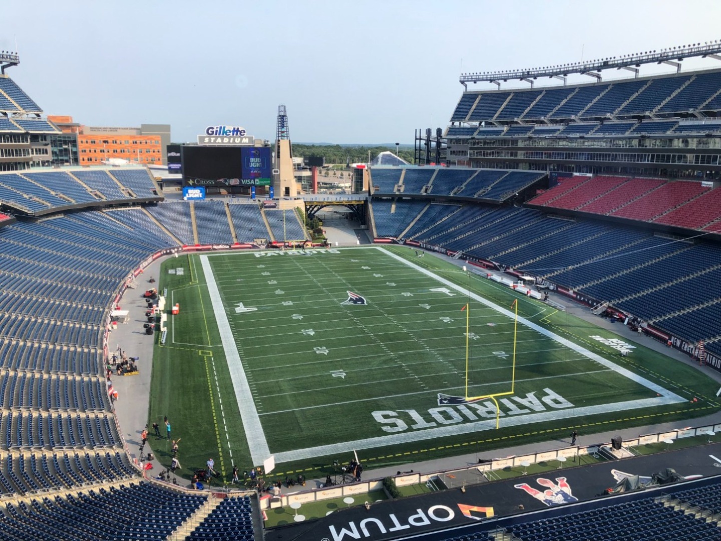Gilette Stadium in Foxborough